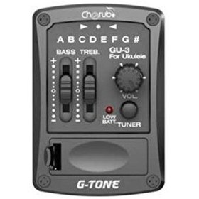 Resim Cherub GU-3 Ukulele Preamfi Eşik Altı EQ 