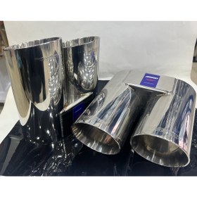 Resim NESS EXHAUST SYSTEMS Universal Paslanmaz Egzoz Ucu 1 Takım (sağ-sol) 