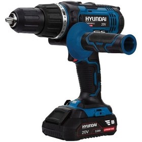 Resim Hyundai HPA202D 20V 2 Ah Li ion Çift Akülü Darbeli Vidalama 