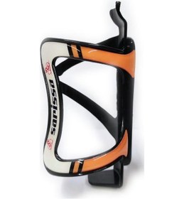 Resim Sarissa Matara Tutucu Plastik Esnek Bisiklet Matara Kafesi Turuncu 