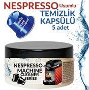 Resim Wendore Nespresso Uyumlu Espresso Makinesi Temizlik Deterjan Kapsülü 5!li 