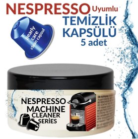 Resim Wendore Nespresso Uyumlu Espresso Makinesi Temizlik Deterjan Kapsülü 5!li 