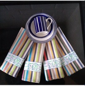 Resim Datça 4'lü Mutfak Kurulama - Havlu Seti 