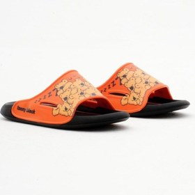 Resim Tonny Black Poli Taban Ayıcık Desenli Çocuk Unisex Oranj Terlik Tbacr895 Oranj 