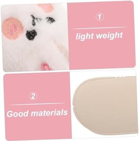 Resim LIFKOME 1çift Kışlık Sıcak Ayakkabı İçlikleri Peluş Clog İçlikleri Sevimli Tavşan Tasarımı Su Geçirmez Ve Rahat Slipper Soğuk Havalarda Konfor 