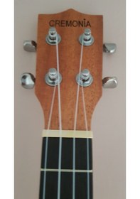 Resim Cremonia Au77lab-21 Soprano Ukulele 21 İnç Sapelli Kasa 