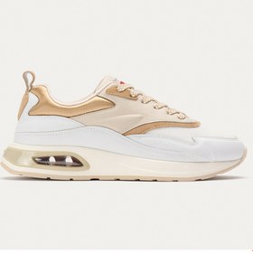 Resim HOFF Beyaz-Altın Kadın deri Sneaker 12306001230 