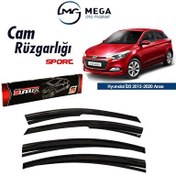 Resim Hyundai i20 2015-2020 Arası Mugen Tip Cam Rüzgarlık Sunplex Mega Oto Market