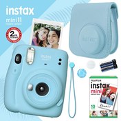 Resim Instax mini 11 Mavi Fotoğraf Makinesi ve Hediye Seti 3 