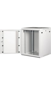 Resim Lande - 15U 19" Duvar Tipi Rack Kabinet - Genişlik: 600 mm | Derinlik: 600 mm - Açık Gri (Demonte) 