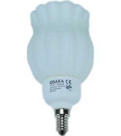 Resim Osaka 11W 220-240V 460Lm 4000K E14 Çiçek Kafa Tasarruflu Ampul 