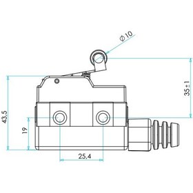 Resim Emas Mn3mım1 ,makara Kol-25mm Kontak-1a1k Mini Sivic 