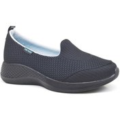 Resim King Paolo T6591 Krakers Aır Günlük - Siyah - Bayan Ayakkabı,Teks 