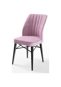 Resim Canisa Concept Flex Serisi, 1.sınıf Pembe Sandalye, Siyah Gürgen Ayaklı Sandalye Pembe / Siyah Ayaklı 