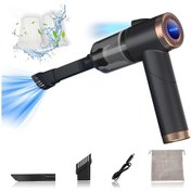 Resim Moveevo Kablosuz Taşınabilir Araç Ve Ev Süpürgesi - 9000pa Emiş Gücü, 120w, Led Aydınlatmalı 