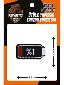Resim FANTASTIC ARMA A50-245 Ütü Ile Yapışan Dokuma Arma 