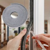 Resim 10.06 Metre Kendinden Yapışkanlı Pile Hava Şeridi Tüylü Kapı Hava Contası Kapı Fırça Şeridi Yüksek Yoğunluklu Pencere Kapısı Kayar Sash Gardırop DIY Toz Geçirmez Atölyeler Için 