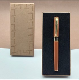 Resim Büro Ev Ofis Hediyesi İçin Kutulu Stil Kahverengi Kalem 