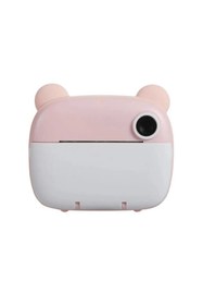 Resim İMEXTECH Cmr14 Pembe Dijital Video Fotoğraf Çocuk Kamerası Anlık Termal Resim Kağıt Baskılı Yazıcı 