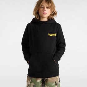Resim Vans B Hasta La Shaka Po Çocuk Siyah Sweatshirt 