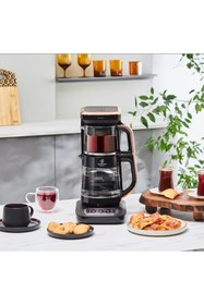 Resim Karaca Çaysever Robotea Pro 4 in 1 Konuşan Otomatik Cam Çay Makinesi Su Isıtıcı 2500W 