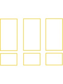 Resim Decogold Geniş Duvar Tasarımı Boyanabilir Çıta Hazır Kesim (ANKA120) 