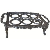 Resim Willowhaven 1 Adet Dökme Demir Yumurtalık - Retro Çiftlik Tarzı Masüstü Ve Mutfak Saklama Rafı 