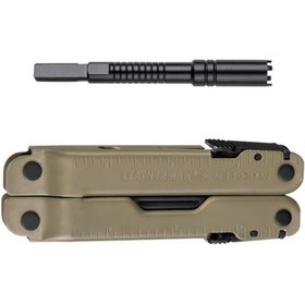 Resim Leatherman Kamp Supertool 300m Coyote Tan Multi Tool Kahverengi 