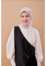 Resim Silk Home Shiny Eşarp 75012-02 ekru 
