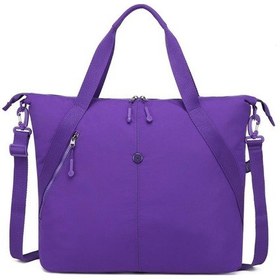 Resim Smart Bags Mikro Poly Kumaş Büyük Boy Kadın Omuz Çantası 3335 Mor 