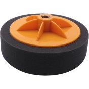 Resim Skyeyyt 6 Inç/15 cm Araç Pilising Ağda Pad Sünger M14 Tekerlek Pilising Ağda Pad Kiti Araç Parlatıcı Siyah (Yurt Dışından) 