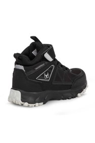Resim BUCKHEAD Erkek Çocuk Bot Waterproof Erkek Su Geçirmez Outdoor Ayakkabı Bot Alaska Siyah Bot 