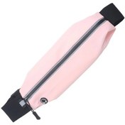 Resim Dashanshop Pembe Unisex Koşu Bel Çantası Yansımalı Ayarlanabilir Spor Aksesuar Pembe 