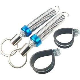 Resim Didadodo 2 Adet Araba Kapağı Açma Yayı Araba Aksesuarları Bahar Gövde Kaldırma Cihazı 