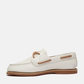 Resim Timberland Classic Boat Boat Shoe Kadın Krem Tekne Ayakkabısı Tb0a2q9xetd1 
