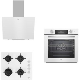 Resim Beko BFC 430 B - BOCD T 6011 EB - BDE 6040 B Beyaz Ankastre Set 