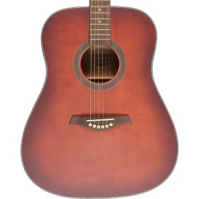 Resim Madison MAG-41M-TRD Akustik Gitar - Şeffaf Kırmızı (Başlangıç - Trans Red) | 41 İnç Dreadnought Kasa, Transparent Red Parlak Bitiş, Ihlamur Gövde, Güçlü Akustik Tını | Ölçüler: 648 mm Skala Uzunluğu 