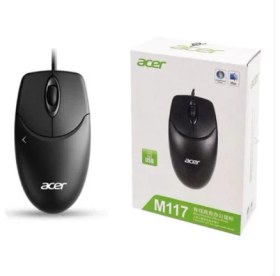 Resim Acer M117 Ergonomik Kablolu Ofis Mouse 1000DPI 