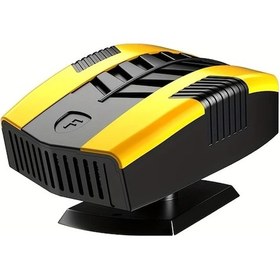 Resim Willowhaven Sarı 12v 24v 36v Taşınabilir Araç Isıtıcısı & Nem Alma 150w Hızlı Isıtma Aşırı Isınma Koruma 