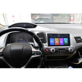 Resim Honda Civic 2007/2011 Fd6/fd 6 10 İnç 6-64 Pro Model Qled Ekran 9" 