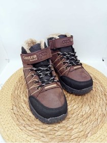 Resim Contra Erkek Çocuk Kahverengi Kaymaz Taban Içi Kürklü Outdoor Bot 