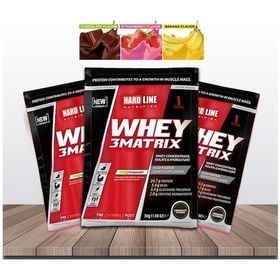 Resim Hardline Whey 3 Matrix Whey Protein Tozu 30 Gram 1 Adet Şase (497865050) 