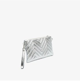 Resim Portföy Çantası Kadın Silver Polo Sp1250-m211 Sılver Polo Portföy & Clutch Gümüş-gümüş 
