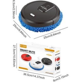 Resim Motion003 Siyah Robot Süpürge Paspas K-555 Cbtxglobal Qo Siyah 
