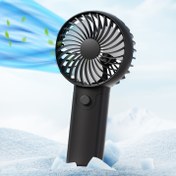 Resim Kadınlar İçin Büyük El Tipi Fan - Güçlü, Taşınabilir ve Sessiz Çalışan Kişisel Soğutucu, Uzun Ömürlü AAA Pillerle, Kompakt Mini Masa Fanı Ofis, Seyahat, Ev için - Şık Minimalist Siyah Tasarım - Kadınlar İçin İdeal Hediye, Kolay Düğme Kontrolü, Dayanıklı Plastik Gövde 