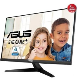 Resim Asus VY27UQ 27 IPS Freesync 3840 x 2160 60Hz 350CD Dp HDMI Hoparlör Vesa 3yıl Eyecare Plus,flıcker-Free,çerçevesiz,düşük Mavi Işık,antibakteriyal Kaplama Monitör 