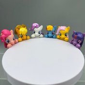 Resim My Little Pony Gizem Kutusu Koleksiyon Figürleri - Çeşitli Karakterler, Canlı Renkler 