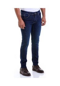 Resim Hatemoğlu Lacivert Slim Fit Düz Düşük Bel Kot Pantolon Lacivert 