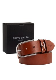 Resim Pierre Cardin Siyah Deri Erkek Kemer En 4cm Pc-mdl Taba 
