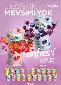 Resim Yayla Enfies Freeze Dried Dondurularak Kurutulmuş Çıtır Meyve-elma 15 Gr 15 G 